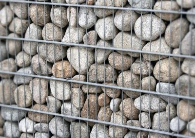 Gabionensteine - Granit-Kieselsteine